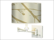 Art Shade Wall Lamp - Swing Arm