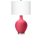 Pink Ovo Table Lamps