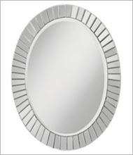 Wall Mirrors and Decorative Bathroom Mirrors - Round, Oval, Makeup ...