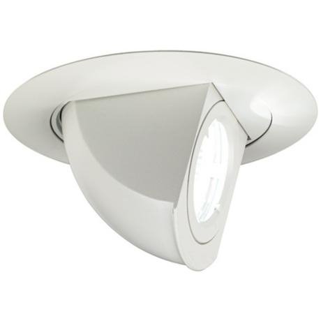 An example of a directional recessed light.