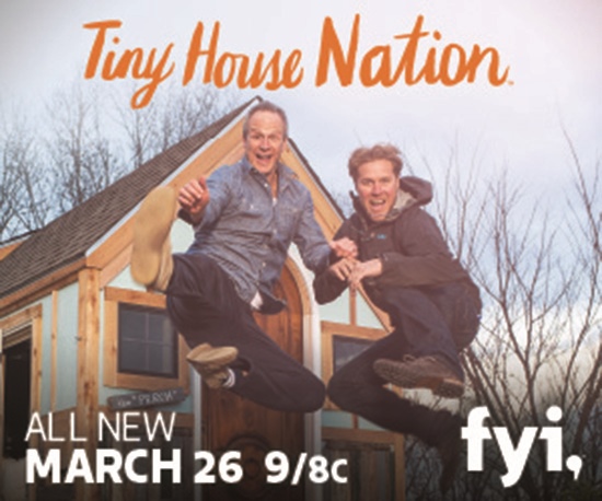 Tiny House Nation featuring John Weisbarth and Zack Giffin.