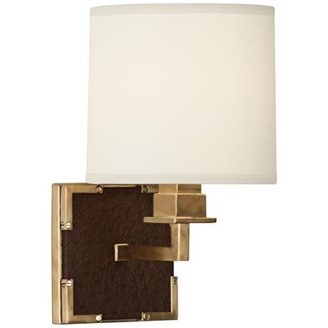 A wall sconce from Lamps Plus. 
