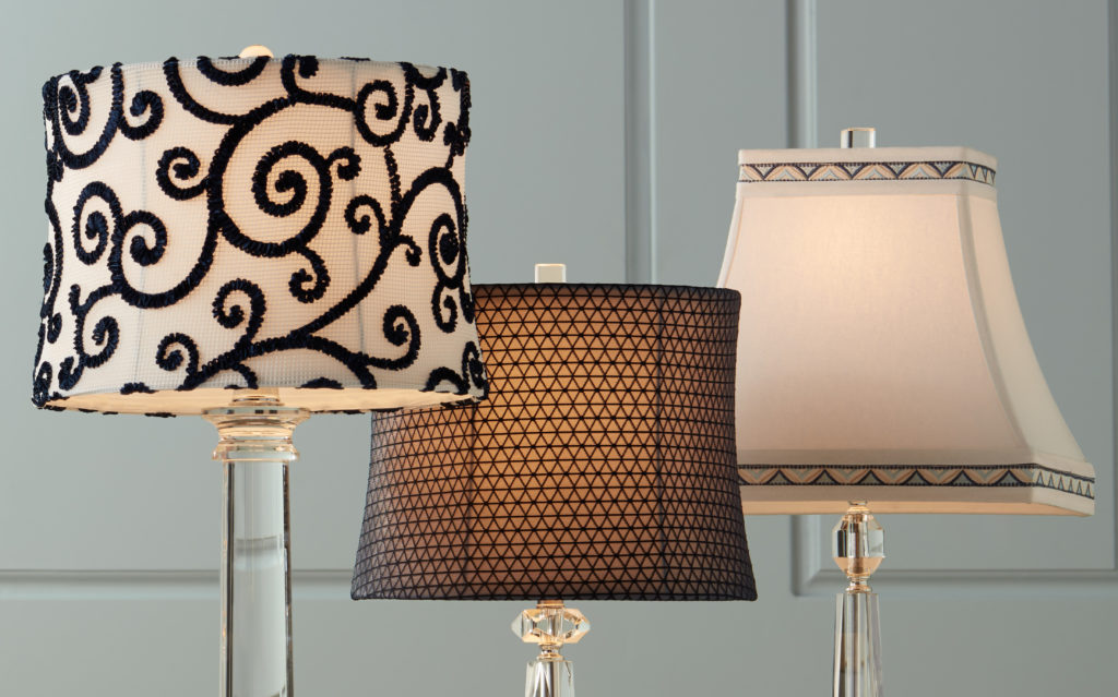 How To Size A Lamp Shade Ideas, Gold Lamp Shades For Table Lamps