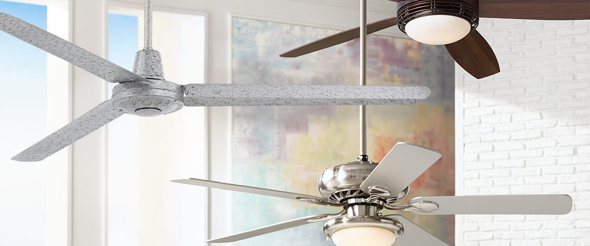 Image of 3 ceiling fans