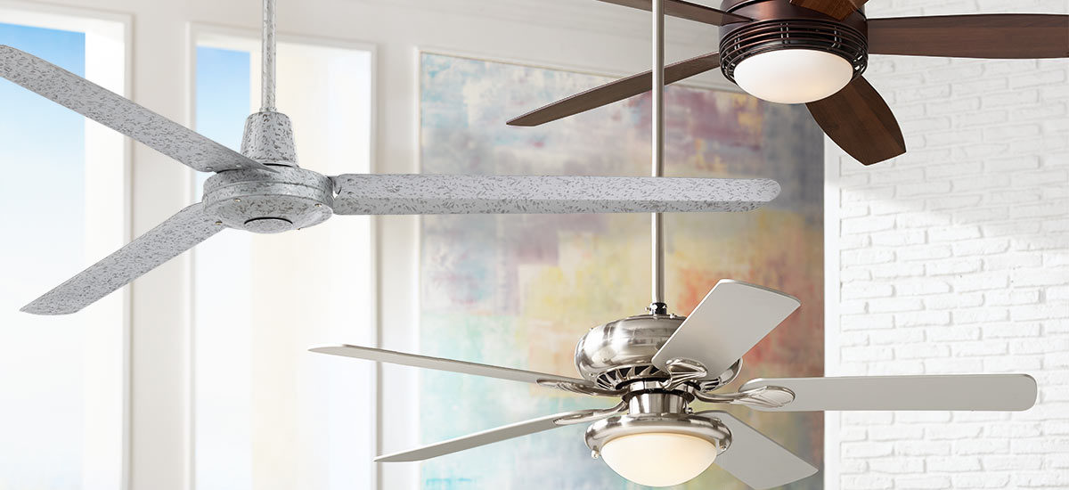 Image of 3 ceiling fans