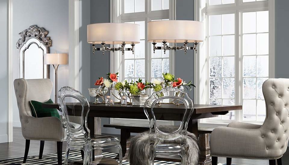Designing With Light The Dining Room, Chandelier Over Dining Table