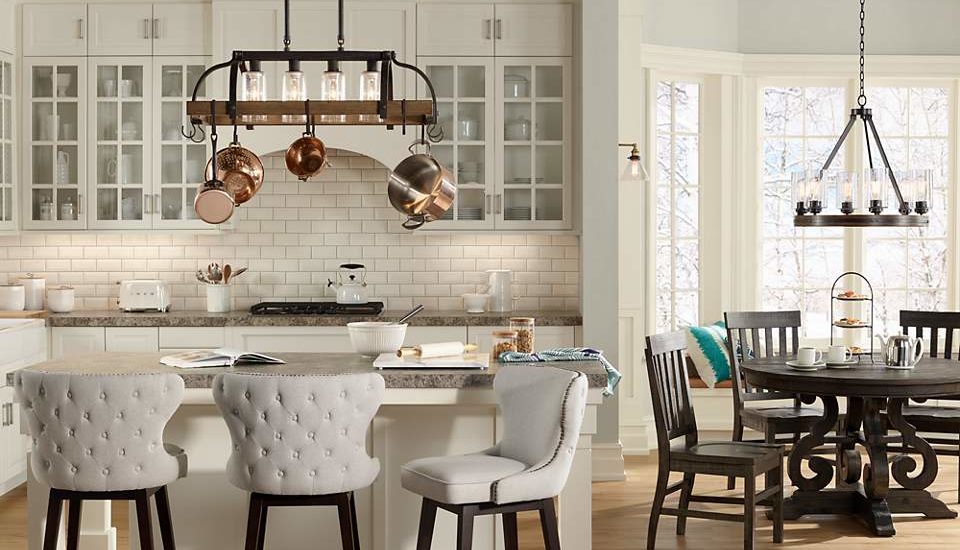 Kitchen Lighting Trends And Concepts, Chandelier In Small Kitchen Design