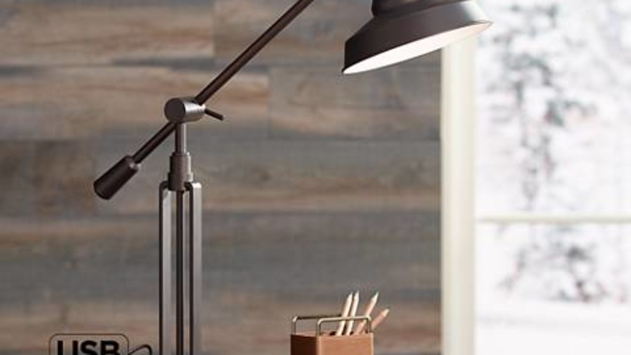 Lighting Tips for the Perfect Desk or Office Work Space - Ideas \u0026 Advice |  Lamps Plus, image size:1280x720
