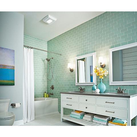 All About Bathroom Exhaust Fans Ideas Advice Lamps Plus - Can You Install A Bathroom Exhaust Fan On The Wall In
