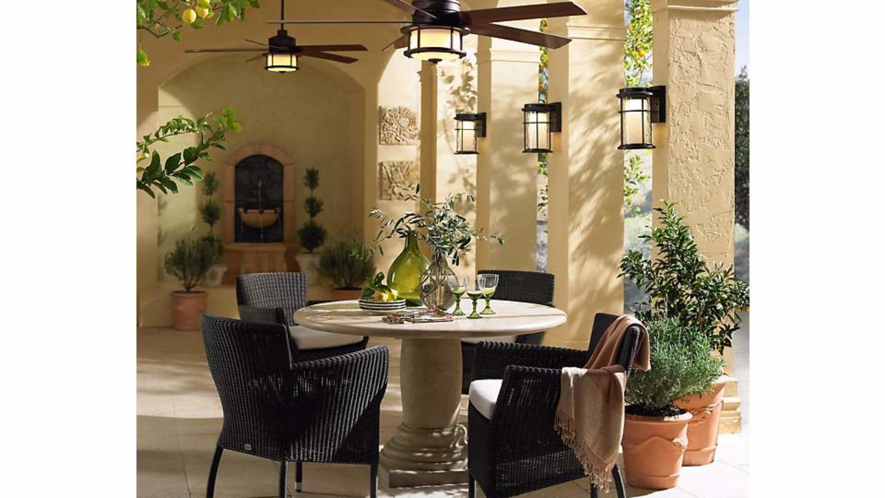 Shopping for Outdoor Ceiling Fans - Ideas \u0026 Advice | Lamps Plus, image size:1280x720