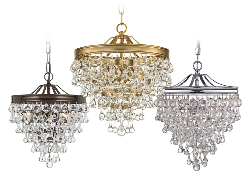 Crystorama Calypso Chandeliers