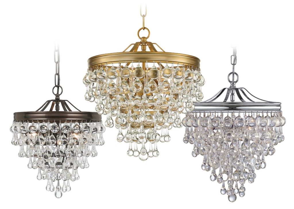 Crystorama Calypso Chandeliers