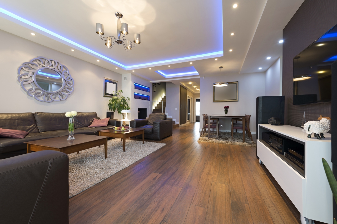 led light fittings for living room