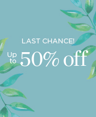 Last Chance! - Up to 50% off