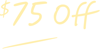 $75 off $199+