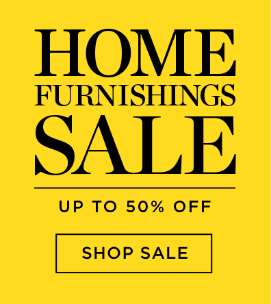 October Home Furnishings Sale - Up To 50% Off