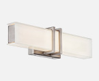 Brushed Nickel Bathroom Sconces