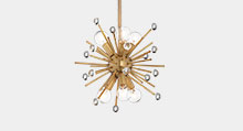 Mini Antique Brass Chandeliers