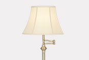 Swing Arm Brass Floor Lamps