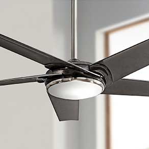 Ceiling Fans Designer Looks New Fan Designs Lamps Plus Black Contemporary Ceiling Fan