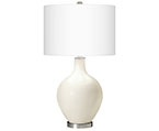 White Ovo Table Lamps