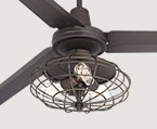 Large Contemporary Ceiling Fans - 60 In or Larger