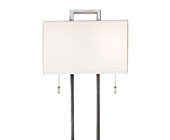 Modern Brushed Nickel Floor Lamps
