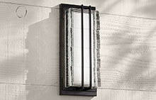 Black Modern Outdoor Wall Lighting