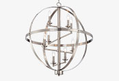 Brushed Nickel Entryway Pendants