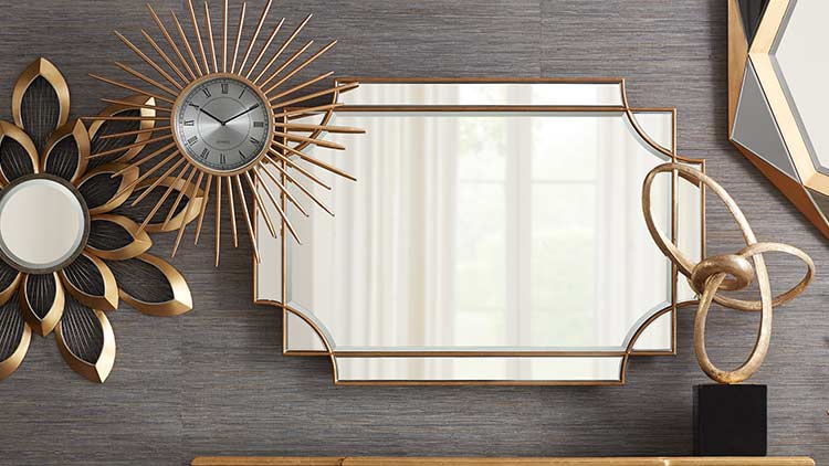 Home Decor Designer Accessories, Luxe Mirrors Home Goods