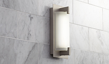 Brushed Nickel LED Sconces