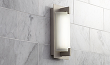 Brushed Nickel LED Sconces