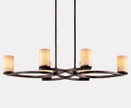 Bronze Island Chandelier Designs