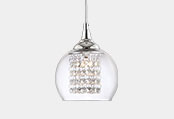 Glass Kitchen Mini Pendant Chandeliers