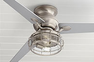 Large Flush Mount Ceiling Fans