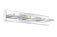 Led Bathroom Lighting Vanity Lights And Light Bars Lamps Plus Chrome Brushed Steel Led Bathroom Lighting