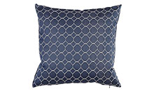 blue throw pillows