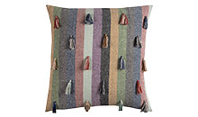 multi-color throw pillows