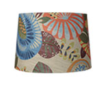 printed & patterned lamp shades