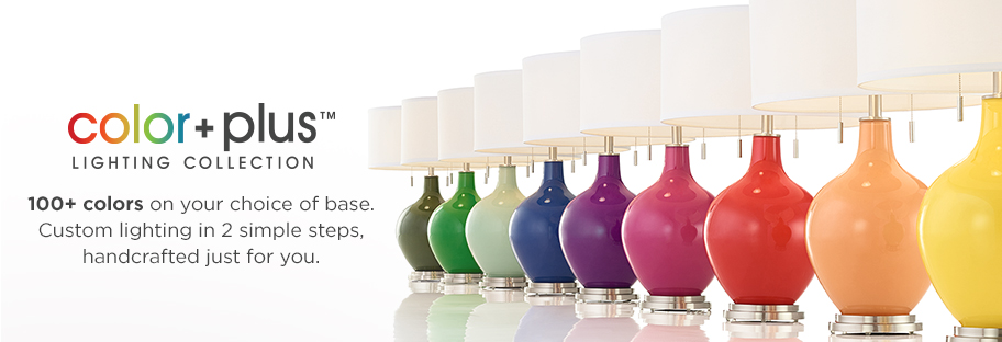 Color Plus Lighting CollectionTM By Lamps Color Plus Lighting CollectionTM By Lamps